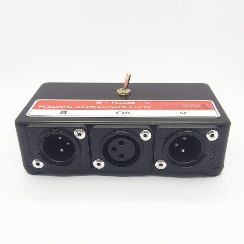 XLR AB Switch with both ON feature Popless